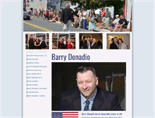 Tablet Screenshot of barrydonadio.com